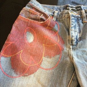 Express Jean Capri Size 5/6